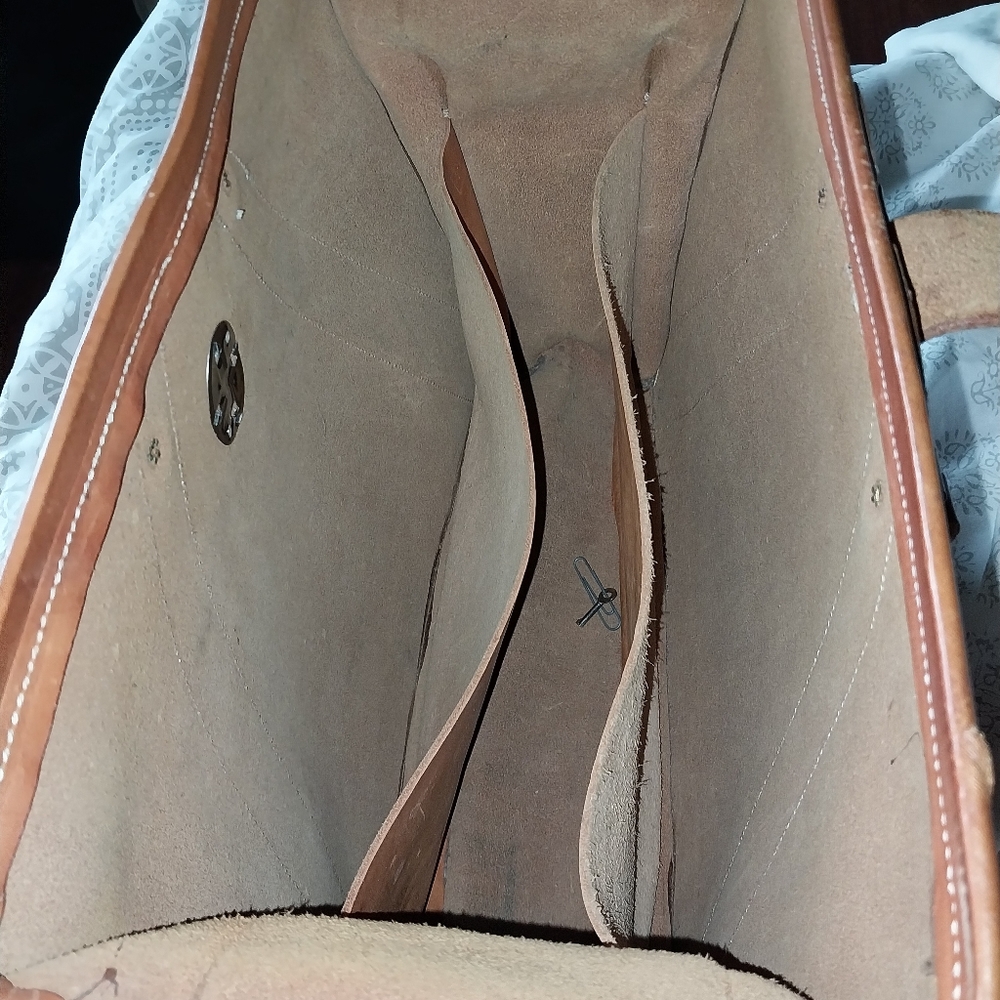 Vintage leather briefcase/doctors bag by Witt Custom Saddle - Picture 6 of 12